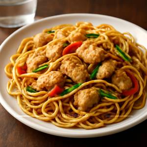 Chicken Noodles (Salt and Pepper)