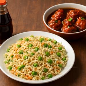 Veg Fried Rice + Manchuria + Thumsup 200Ml