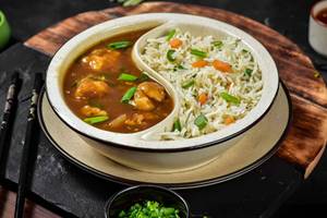 Veg Manchurian Fried Rice Bowl