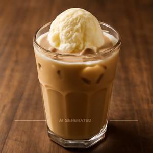Cold Coffee With Ice Cream