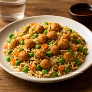 Soyabean Fried Rice