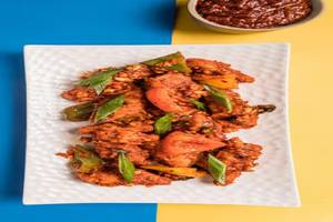 Chilli Garlic Chaap (chinese)
