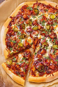 Grilled Chicken Pizza