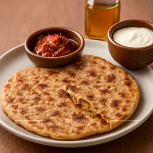 2 Aloo Pyaz Paratha