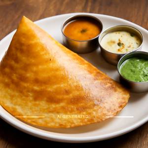 Plain Ghee Roast Dosa