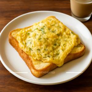 Bread omelette