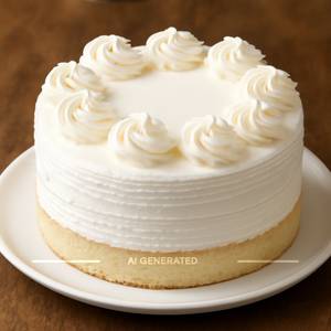Eggless Vanilla Cake [1 Kg]