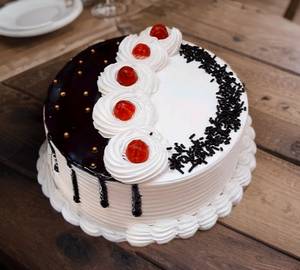 Eggless German Black Forest Cake