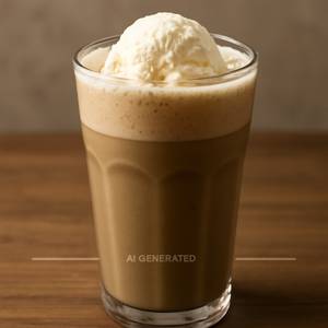 Cold Coffee With Ice Cream