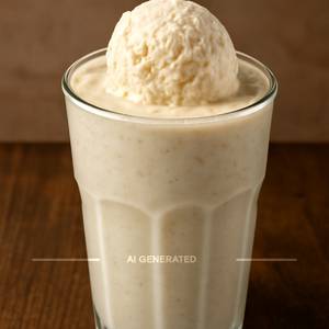Mava Rabdi Thick Shake With Mava Rabdi Ice Cream