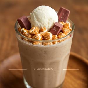 Kit Kat Shake With Ice Cream