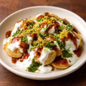 Dahi papdi chaat