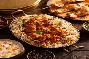Jain Chaap Makhani Biryani