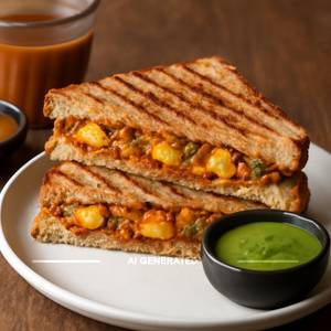 Tandoori Paneer Grilled Sandwich