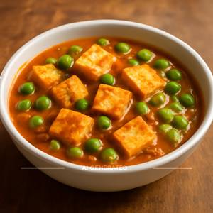 Matar paneer