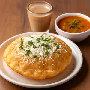Cheese Masala Puri