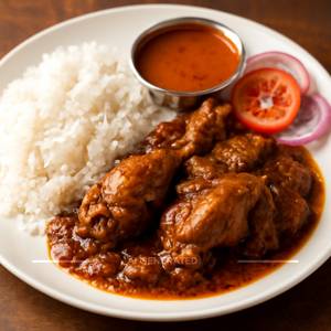 Chicken kuntecy plate