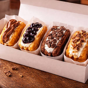 Premium Mini Waffle Box
