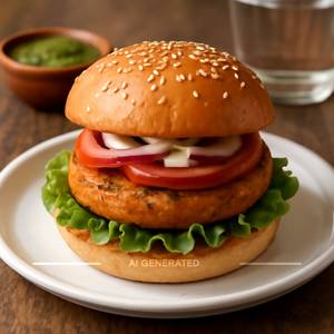 Aaloo Tikki Burger
