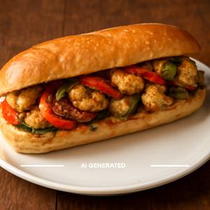 Royal veggies subwich