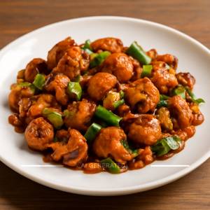 Mushroom chilli