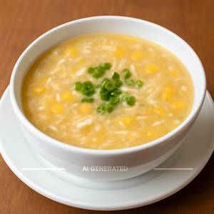 Chicken sweet corn soup