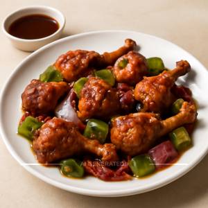 Chilly Chicken With Bone [8 Pieces]