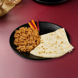Chatpata Soya Chaap Shawarma Plate