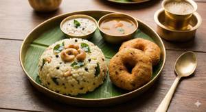 Pongal+1 Vada +1 Idly(combo)