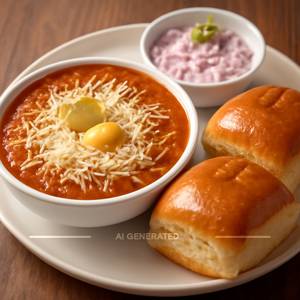 Pav Bhaji (Butter with Cheese)