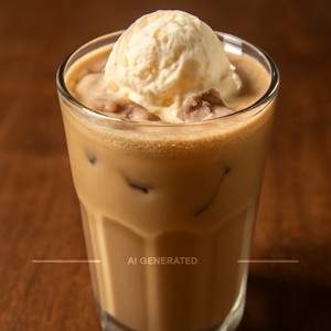 Cold Coffee With Ice Cream