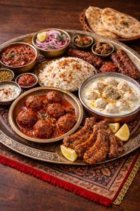 Wazwan thali