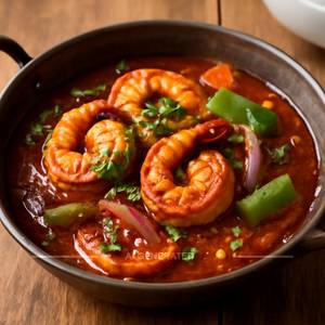 Kadhai Prawns