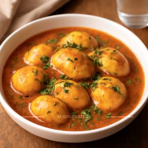 Hing Dhaniye Aur Lal Mirch Ke Aloo