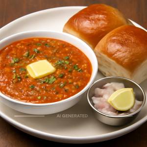 Pav Bhaji (2Pcs) (250Ml)