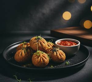 Veg Fry Momos (10 Pcs)