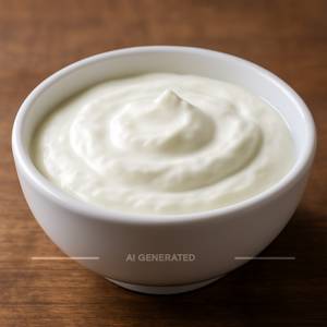 Plain curd