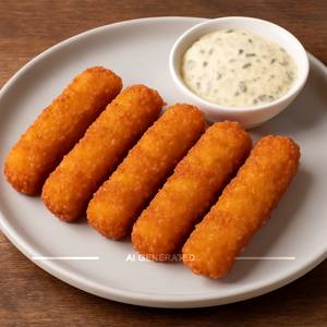 Fish Finger With Tartar Sauce