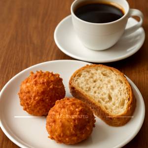 Onion Bolls (2 Pic) With Bread