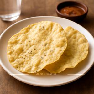 Fried Papad (2 Pieces)