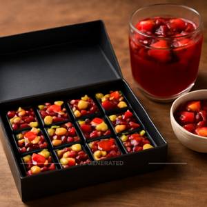 Chocolate Fruit Punch Gift Hamper Box [12 Pieces], [200 Grams]