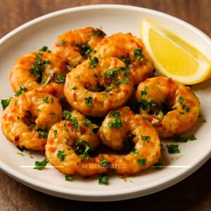 Butter Garlic Prawns
