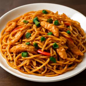 Chicken Chilly Garlic Noodles