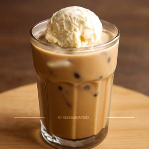 Cold Coffee With Ice Cream