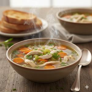 Chicken clear soup