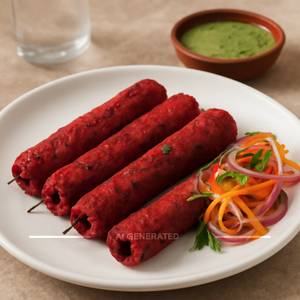 Red Velvet Kabab