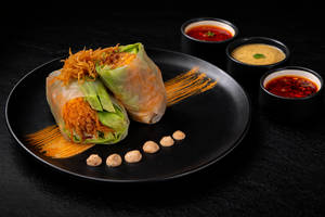 Spicy Kurkura Avocado Spring Roll