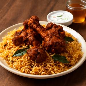 Mutton Ghee Roast Biryani