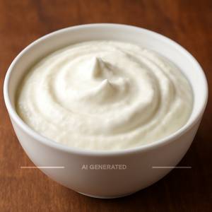 Plain curd