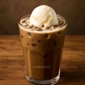 Cold Coffee With Ice Cream